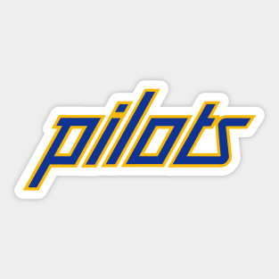 Defunct Seattle Pilots Baseball 1970 Sticker